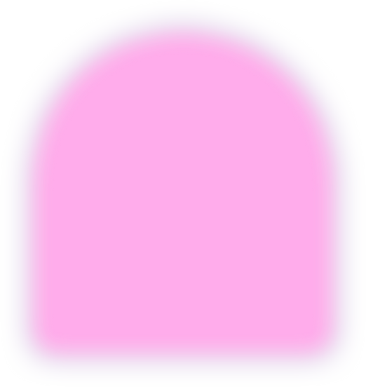 Glowing Dynamic Pink Arch Frame